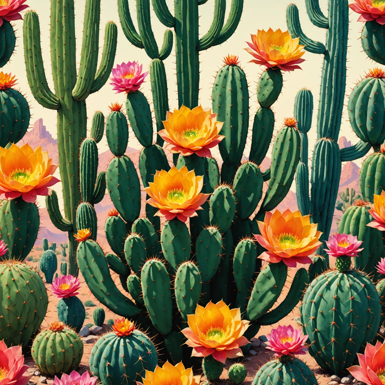 Самые красивые кактусы России: погружение в мир опунции и не только