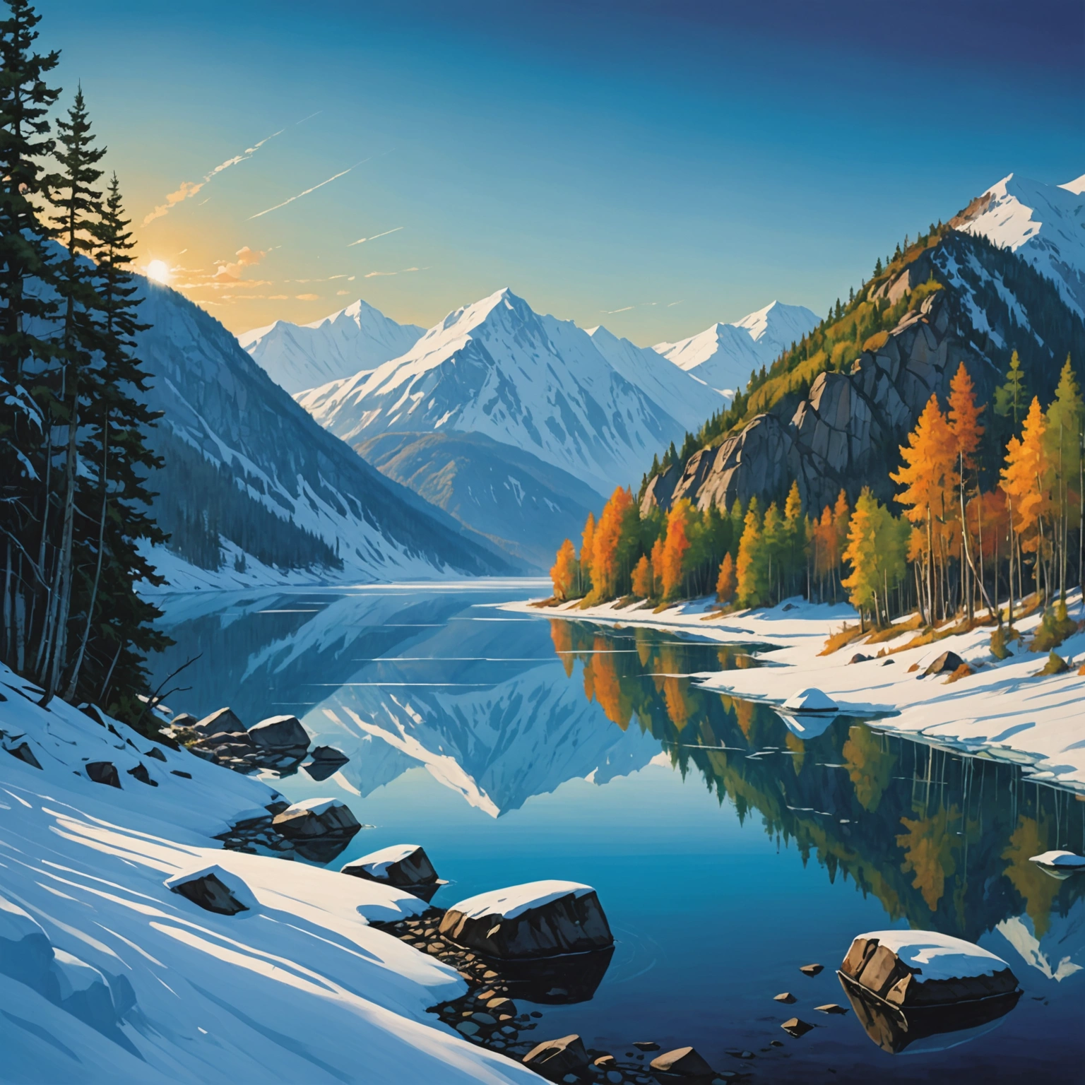 Самые красивые лунные радуги России: незабываемое зрелище над Байкалом