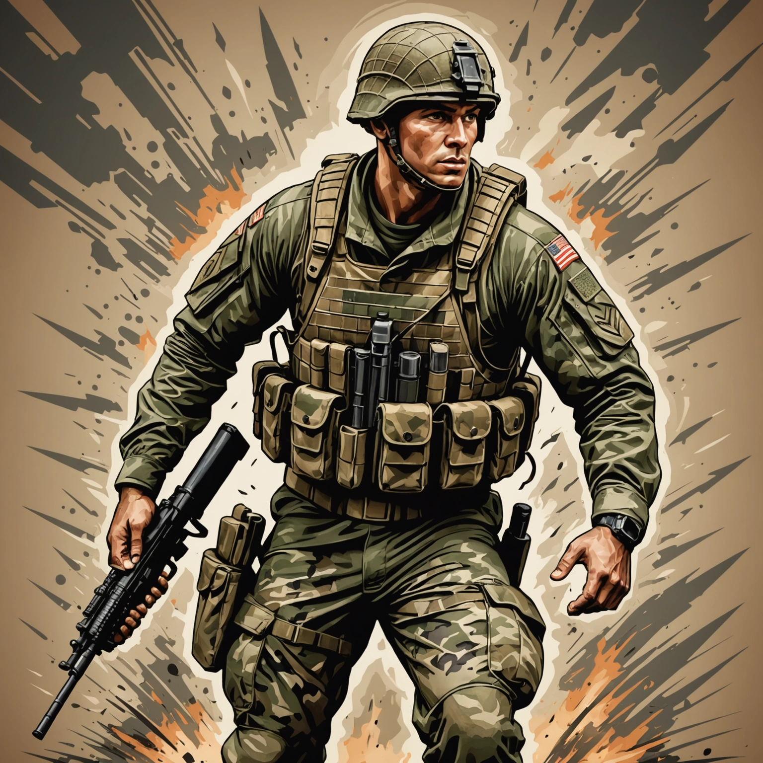 Рисунок для солдата: советы, рекомендации и лайфхаки для создания уникального образа