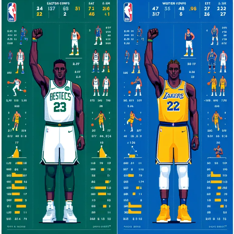 Сравнение Эффективности Лидеров Команд: Джейсон Тейтум против Стефена Карри