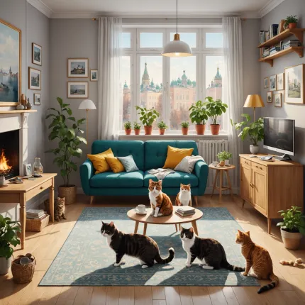 Самые популярные породы кошек в России: Топ-10 любимых кошек в РФ 2025