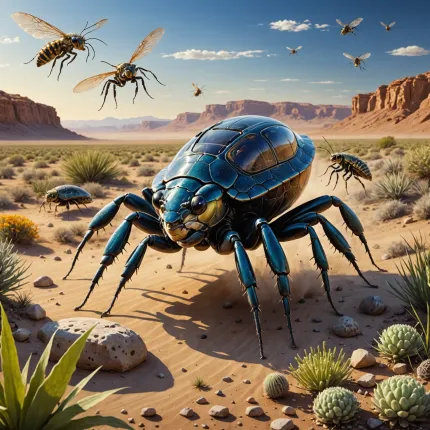 Самые быстрые беспозвоночные: Топ-10 самых скоростных беспозвоночных