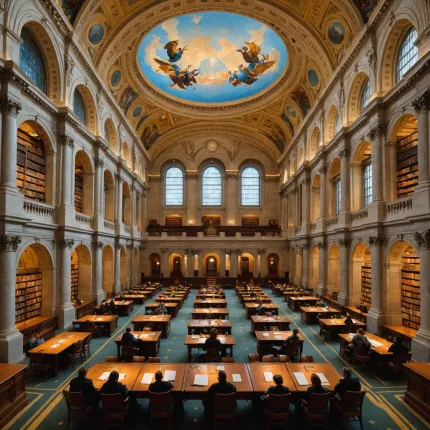 Погружение в мир знаний: самые большие библиотеки и Библиотека Конгресса