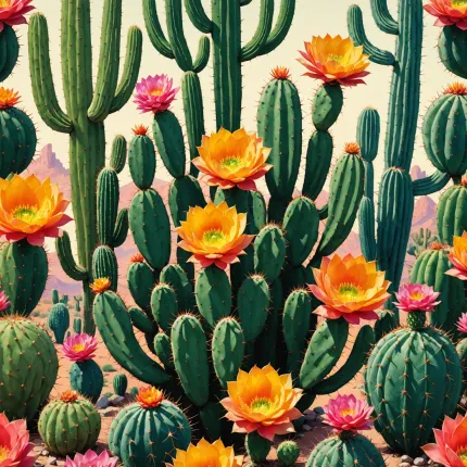Самые красивые кактусы России: погружение в мир опунции и не только