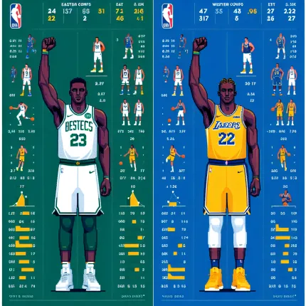 Сравнение Эффективности Лидеров Команд: Джейсон Тейтум против Стефена Карри